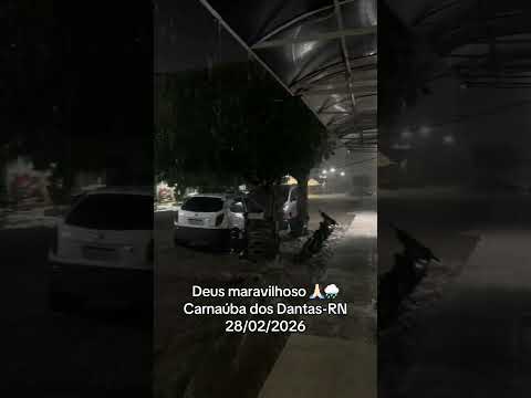Carnaúba dos Dantas registra boas chuvas nos dias 28/02 e 01/03/2026