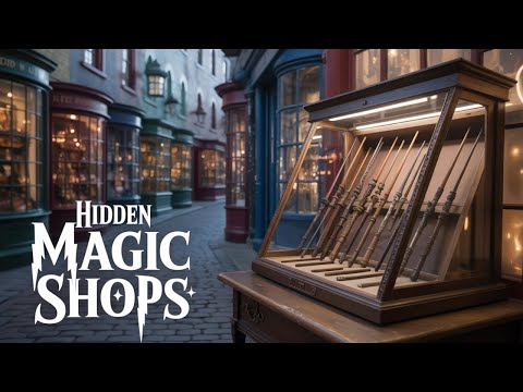 The Hidden Secrets of Diagon Alley: Unveiling the Magic Shops You Never Knew Existed #harrypotter