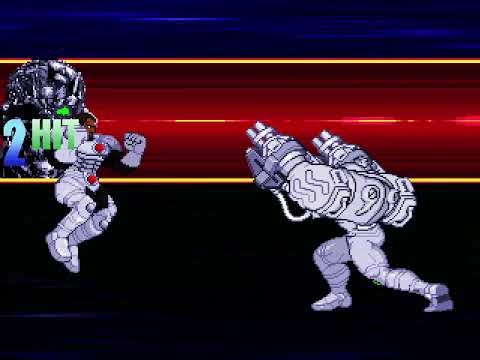 Marvel vs DC Mugen  - Grid Gameplay