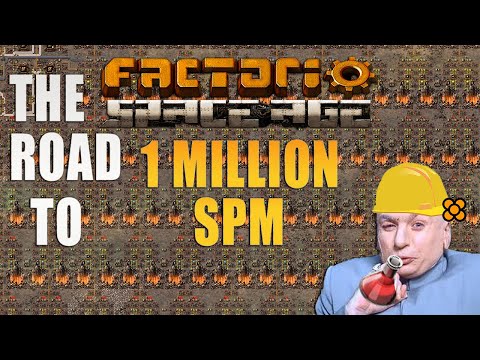 I Made a 1 MILLION SPM MEGABASE | Factorio Space Age