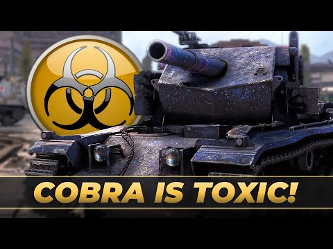 Cobra is Super Toxic in World of Tanks!