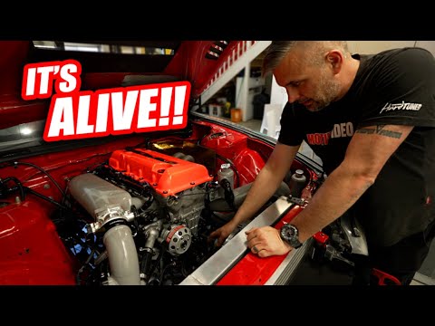 Wild 700+hp SR22VET Wiring and First Start  - JET200 Prep for World Time Attack 2023 Pt5