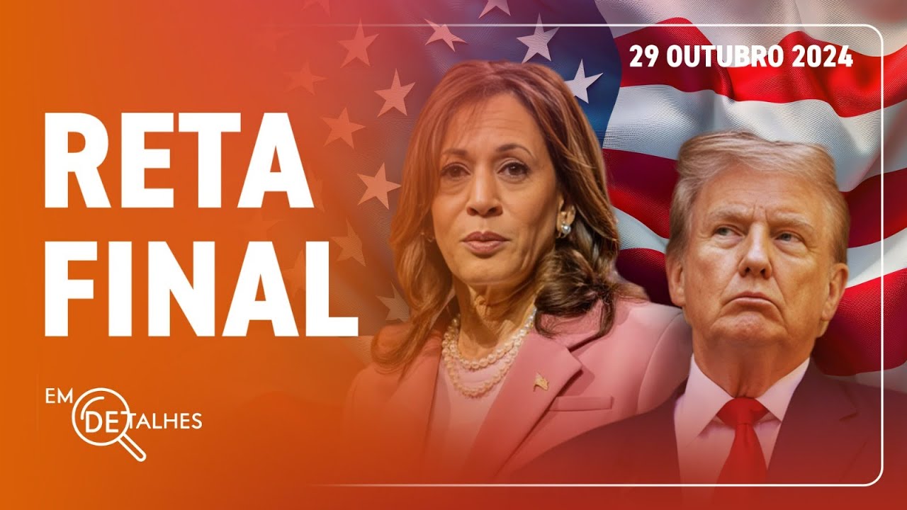 EM DETALHES - 29/10/24 - ÚLTIMA SEMANA DAS ELEIÇÕES QUE PODEM DEFINIR FORÇA DA DIREITA NO MUNDO