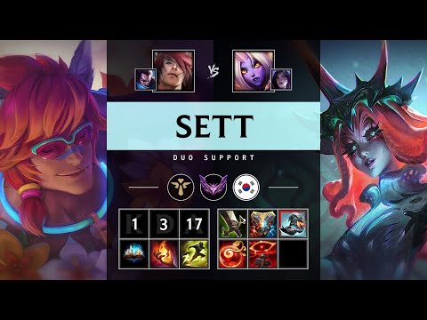 Sett Support vs Soraka - KR Master Patch 25.21