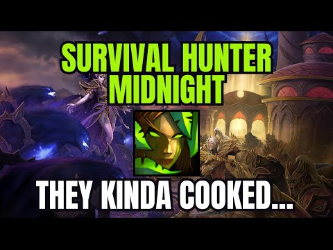Blizzard kinda cooked with Survival? | Midnight Alpha Survival Hunter Rotation Showcase