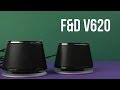 F&D V620 USB Silver - видео