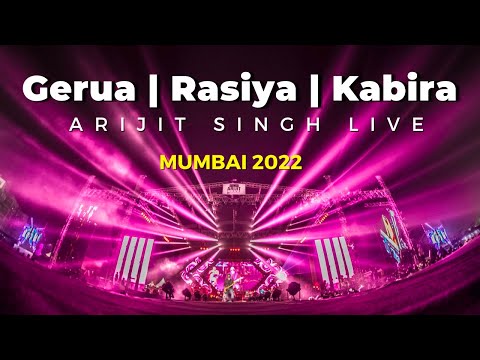 RASIYA | GERUA | KABIRA ARIJIT SINGH LIVE | MUMBAI 2022