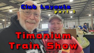 Timonium Train Show - NORTH HALL - CLUB LAYOUTS PART 1 - October 26 2025