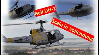 RC Helikopter Bell UH1 (Teppichklopfer) Scale Modell