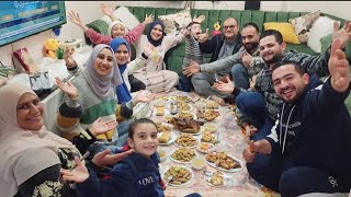 باركوا للمره التانيه✌️الفيديو المنتظر????ولمت عيلتى حولياعزمتهم وفشقتى جمعتهم سدادين ووقت الشده واقفين????