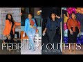 February Outfits | What I Wore: Zara, Fashion Nova, B2, & More | Tamara Renaye