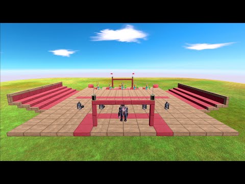 Crypto Bro NFT Team vs Monster Unit - Animal Revolt Battle Simulator