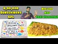 400K SUBSCRIBERS SPECIAL CHICKEN BIRYANI CAKE EATING CHALLENGE EATING CHALLENGE BOYS