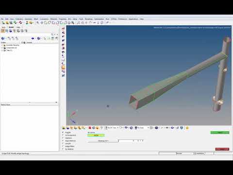 HyperMesh Geometry Cleanup – Toggle and suppressing edges