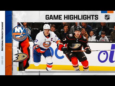 Islanders @ Ducks 2/27 l NHL Highlights 2022