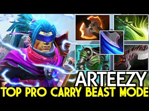 ARTEEZY [Anti Mage] TOP Pro Carry 4K Player BEAST MODE 7.22 Dota 2