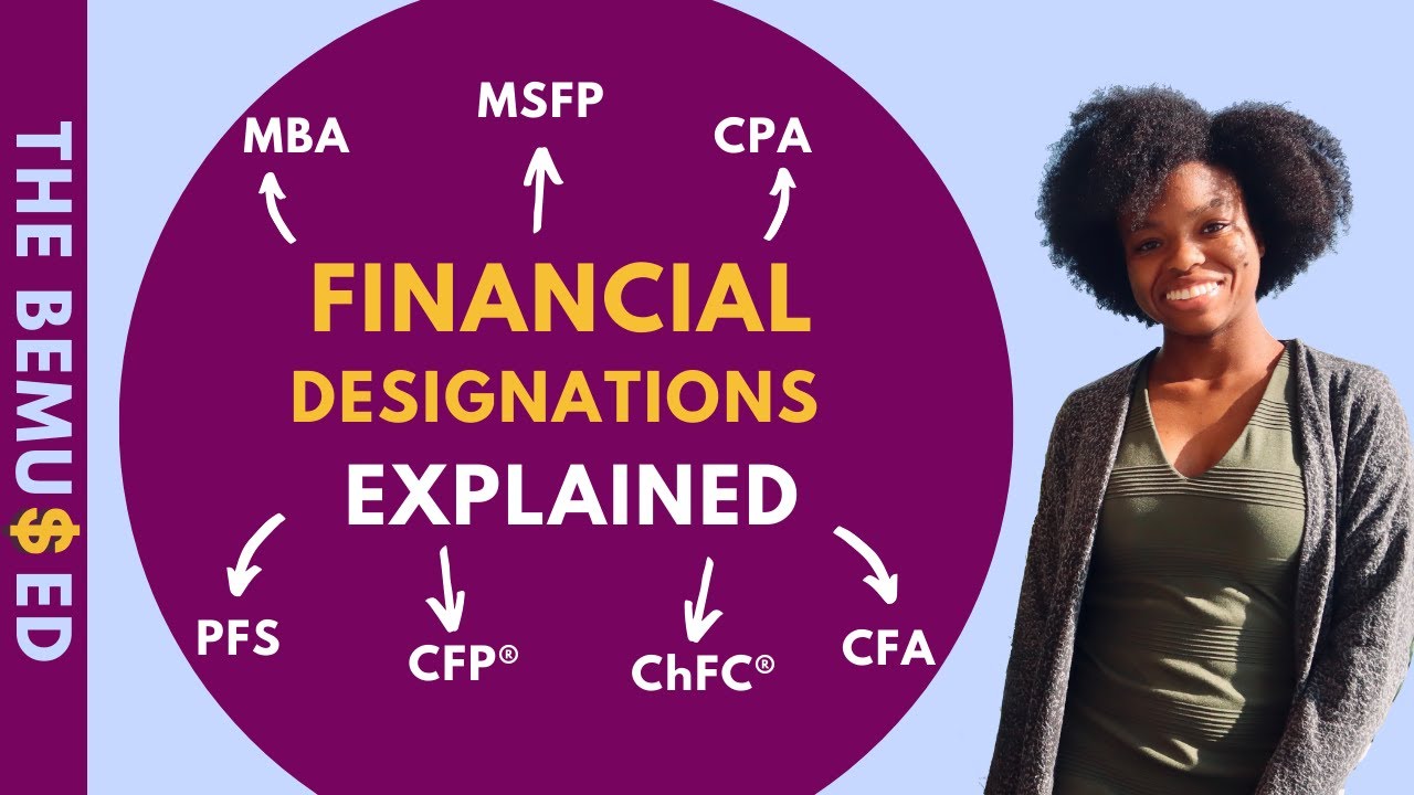 Popular Finance Designations Explained