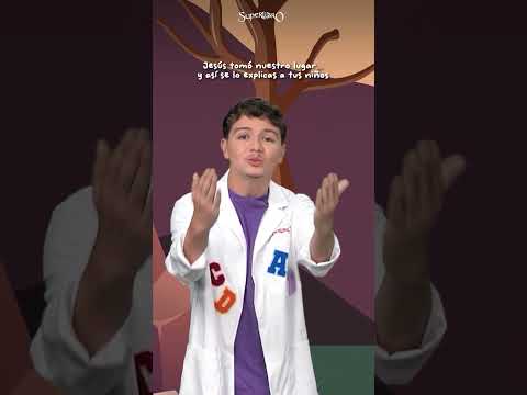 Jesús tomó nuestro lugar💜 │Superlibro