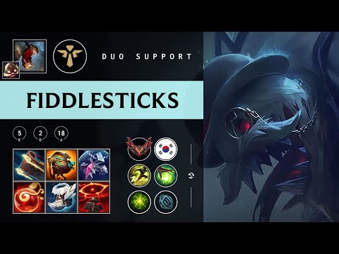 Fiddlesticks Support vs Bard - KR Grandmaster Patch 25.23
