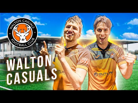 Which Football LEGEND Is Chairman At Walton Casuals?
