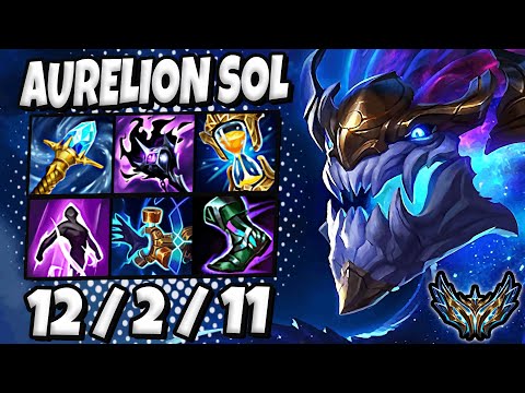 Aurelion Sol vs Leblanc [ MID ] Lol Korea Challenger Patch 25.6 ✅