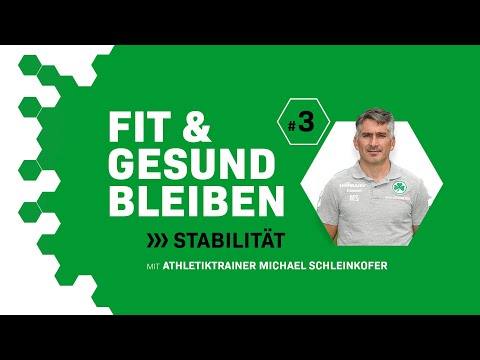 Fit und gesund bleiben #3 Stabi | mit Athletiktrainer Michael Schleinkofer