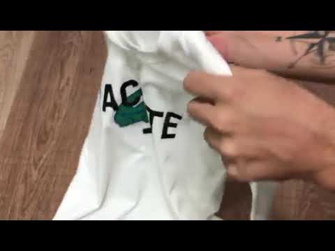 Camisa Lacoste branca