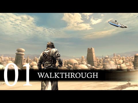 Star Wars: The Force Unleashed - Tatooine Mission Walkthrough (No Commentary/Full Game)
