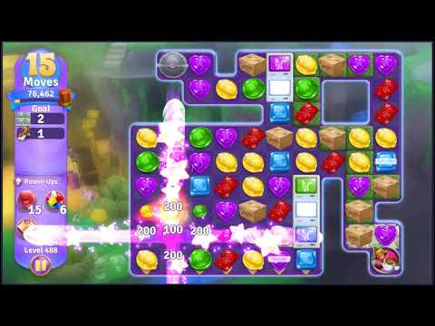 Wonka's World of Candy Level 488 - NO BOOSTERS + FULL STORY 🍫 | SKILLGAMING ✔️