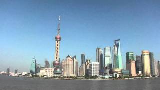 Video : China : The HuangPu River 黄浦江, ShangHai