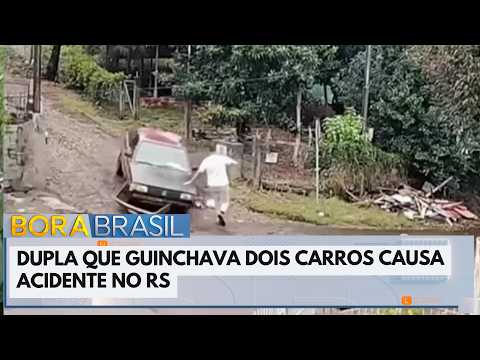 Caminhão-guincho perde freios em ladeira e destrói casa de moradora no RS | Bora Brasil