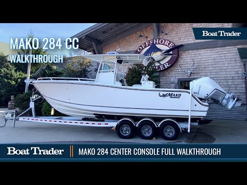2021 MAKO 284 CC Center Console Full Walkthrough Video