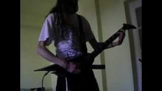 Delubrum::Carpathian Forest- Ghoul (guitar cover)