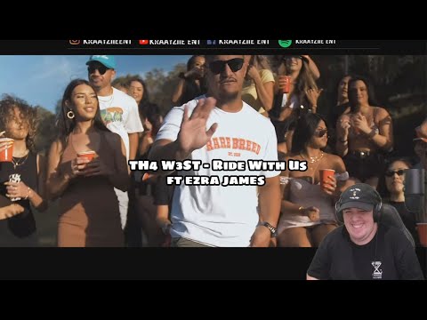 Kraayziie Reacts To TH4 W3ST - Ride With Us ft. Ezra James Reaction