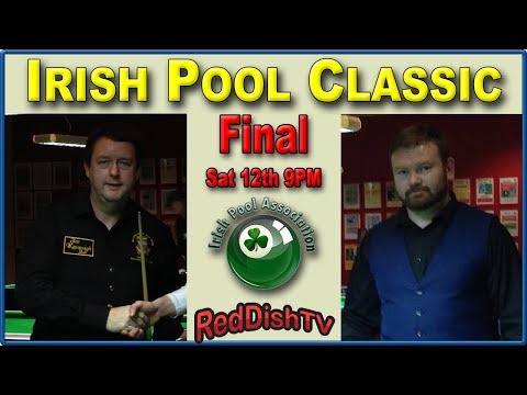 Robert Brady v Patrick O'Leary - Irish Pool Classic, Mens Final along with Over 50s side Final