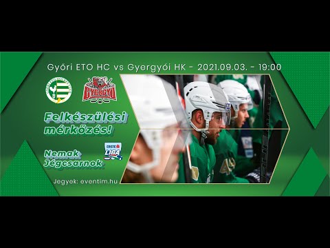 Győri ETO HC - Gyergyói HK felkészülési mérkőzés