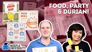 Durian Dash, Wok & Roll and the new Wok & Roll: The Korean Wave expansion🍜🥘 - Food themed games!