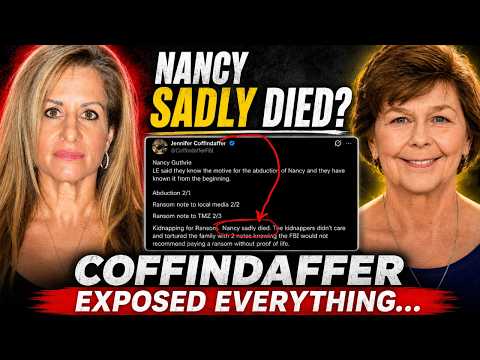 Coffindaffer Finally Said It — "I Think Nancy Did Not Make It Out Alive" | And She Exposes Why