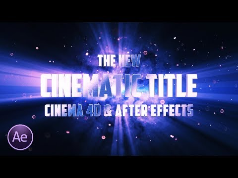 Easy After Effects Tutorial Particles Logo Text Animation Download Free Template