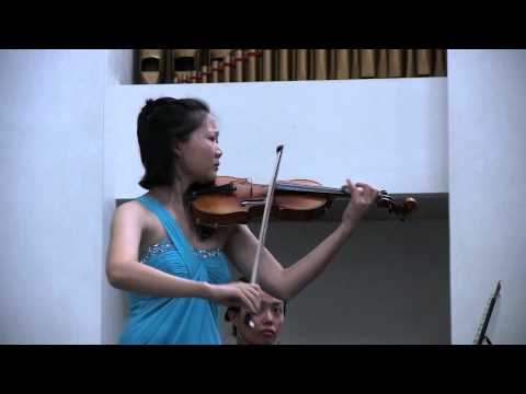 Yabing Tan, violin – Introduction and Rondo Capriccioso by Saint Saens