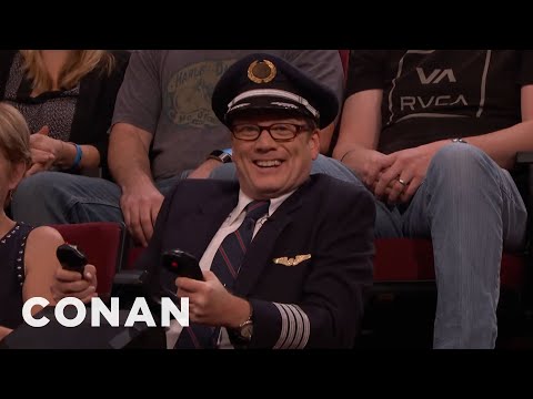 Andy Daly Is Captain Darren Danendernen: Hero Pilot | CONAN on TBS
