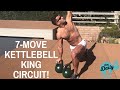 7-MOVE KETTLEBELL KING CIRCUIT! | BJ Gaddour Men's Health Kettlebell Exercises