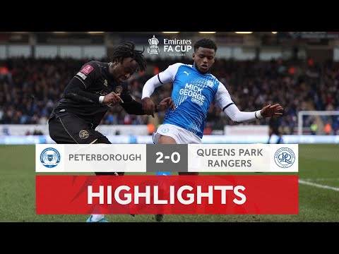 FC Peterborough United 2-0 FC QPR Queens Park Rang...