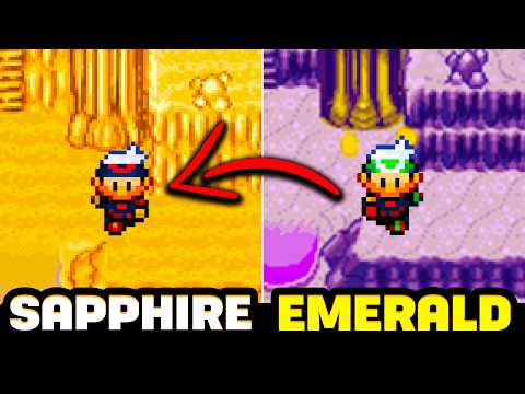 ALL VERSION Differences in Pokemon Ruby, Sapphire & Emerald You Missed