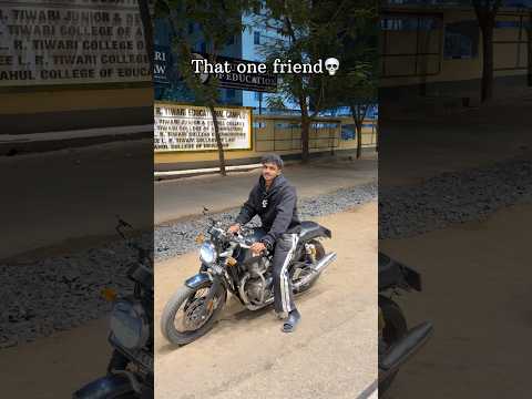 Share it with that friend🫂🤣 #bike #bikeride #Bhai #bro #friend #bhaichara #ride #gt650cc #gt650