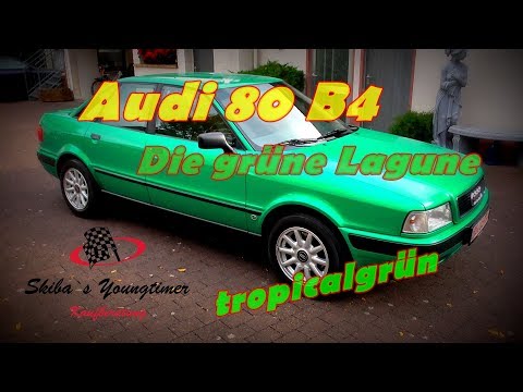 Audi 80 2.0 E tropicalgrün I eine Vorstellung