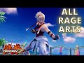 Tekken 7 All Characters Rage Arts Exhibition All DLC Included HD Gameplay