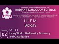 Std 11 E M Sub Biology