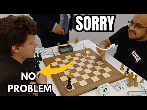 When two gentlemen play an intense endgame | Artemiev vs Fawzy | Dubai Police Chess Challenge 2024