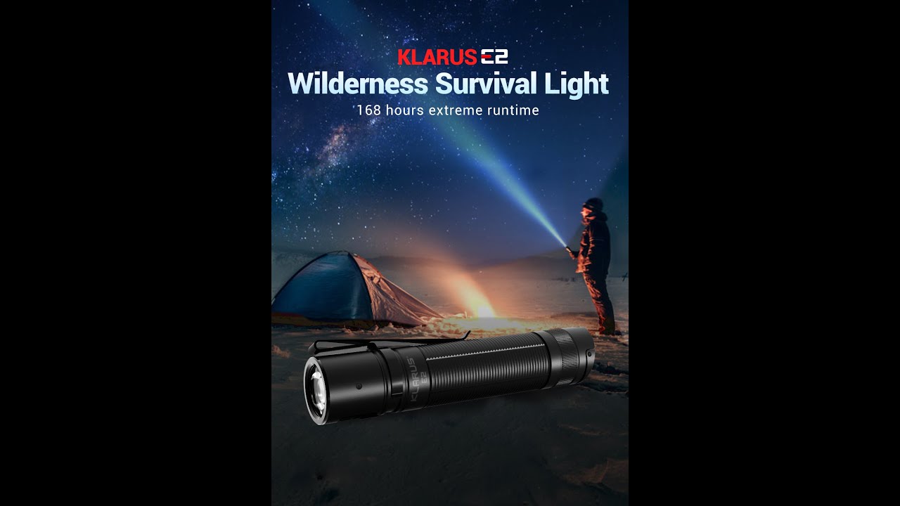 Klarus E2 - 1600 Lumens